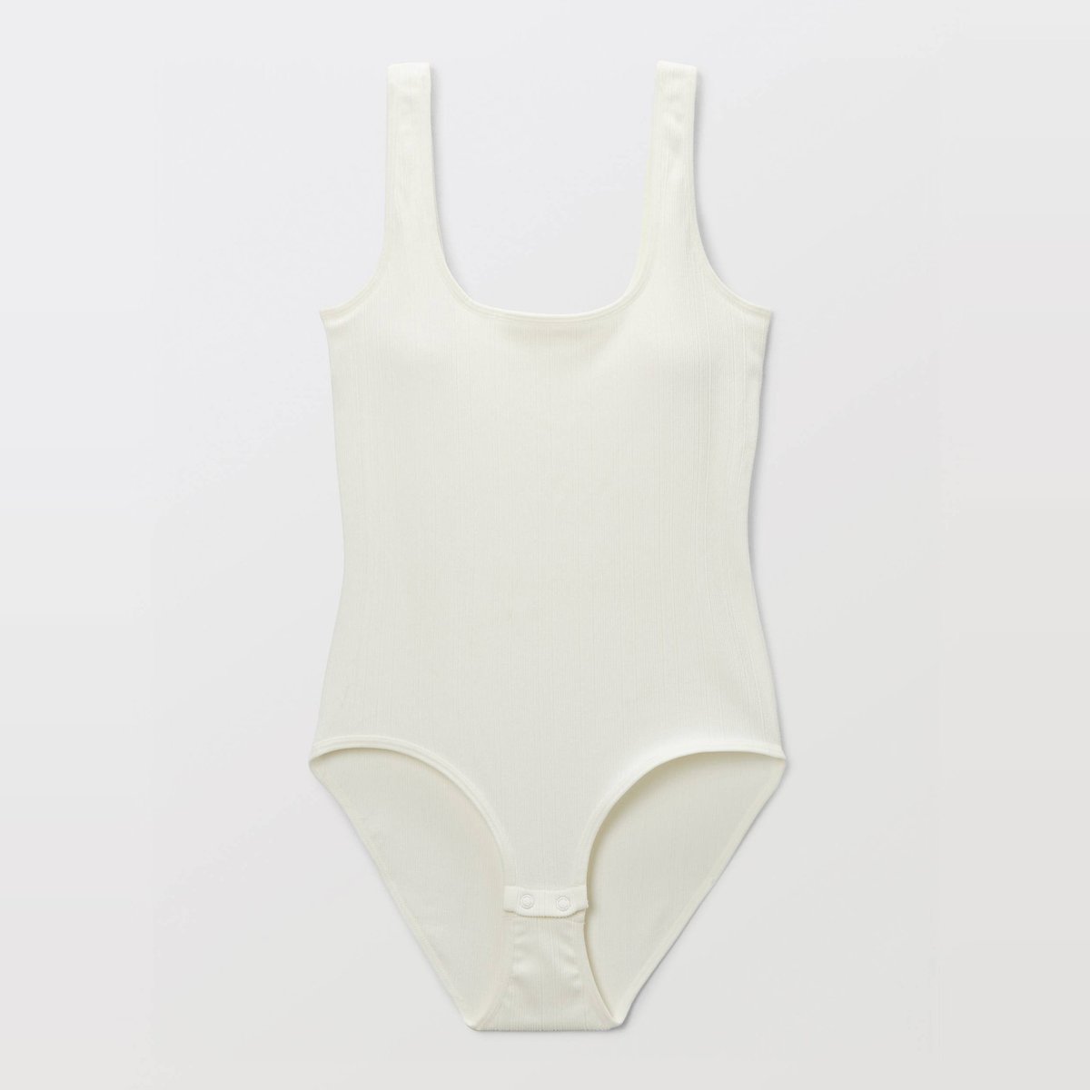 Body avec pads amovibles AGNES sans coutures ecru, MONOPRIX
