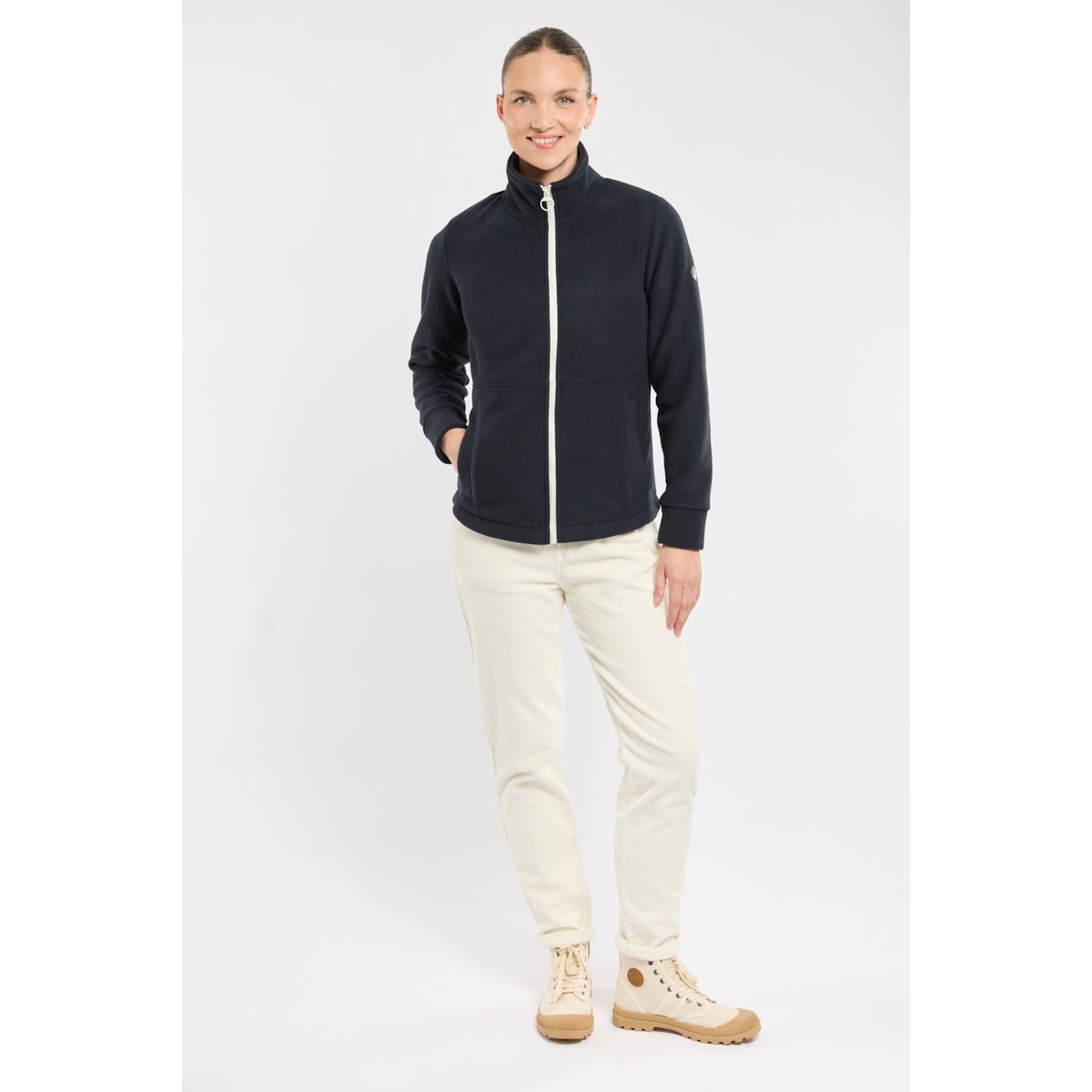 Veste polaire MINOT navy/craie, BERMUDES