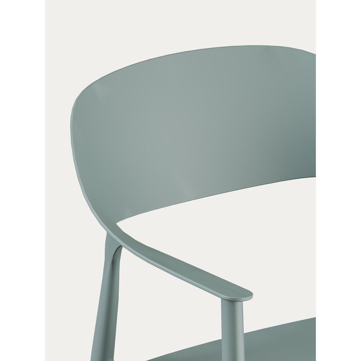 Chaise de salle à manger Polipropylène Vert-BRUNEL vert, KENAY