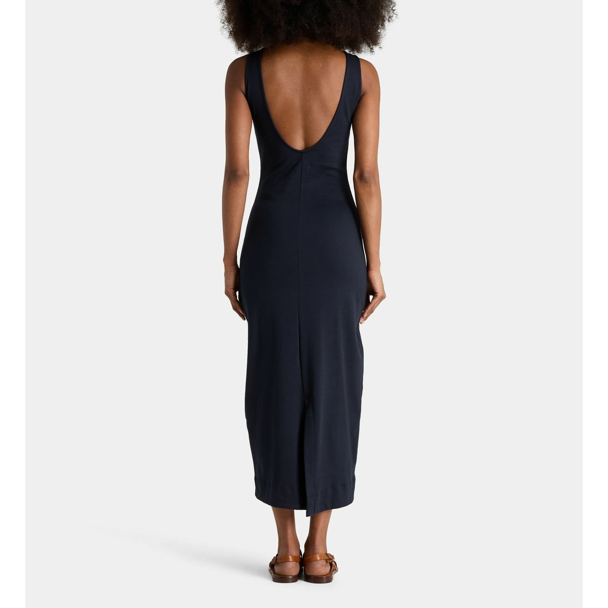 Robe Longue Débardeur Lor Coton bleu marine, JODHPUR