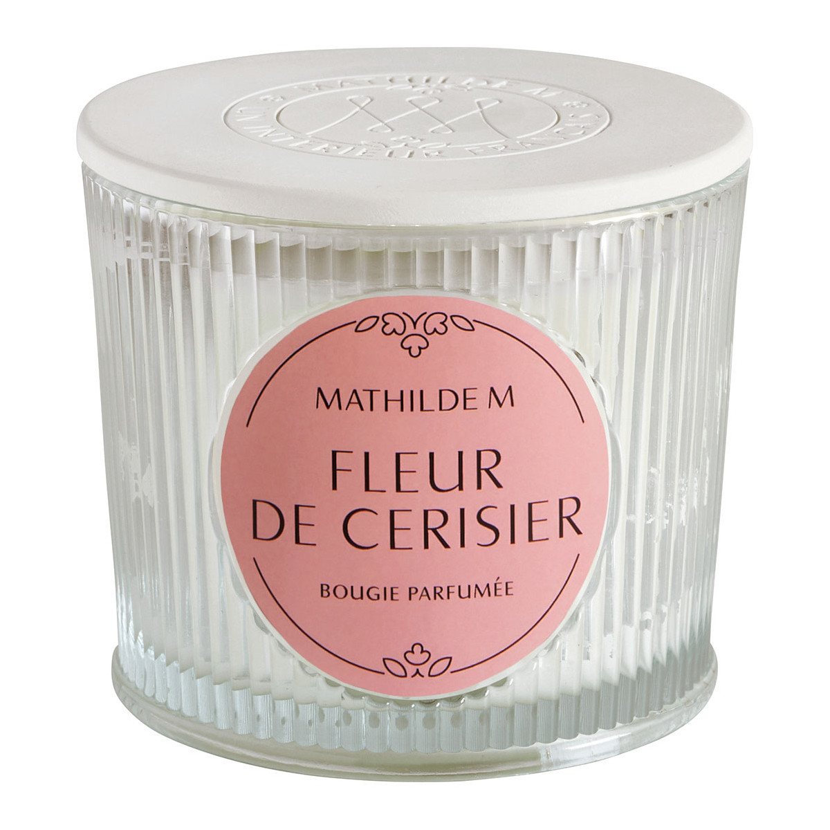 Bougie parfumée Les Intemporelles - FLEUR DE CERISIER transparent, MATHILDE M