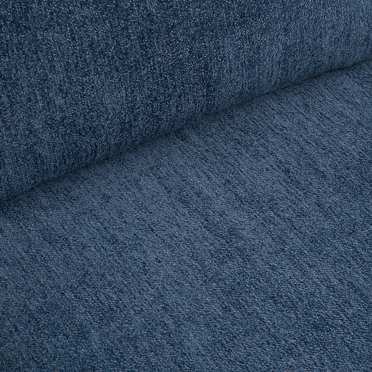 Modulaire fauteuil, gemêleerd chenille, Monica nachtblauw, LA REDOUTE INTERIEURS