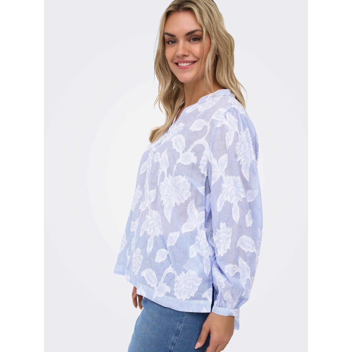 Chemise cashmere blue, ONLY CARMAKOMA