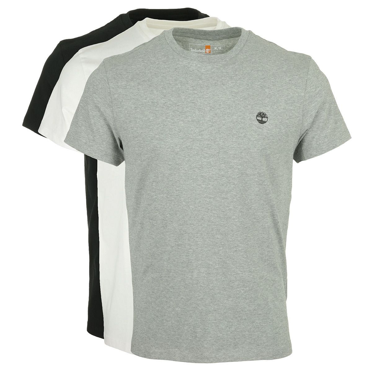 T-shirt Dustan Tee noir gris blanc, TIMBERLAND