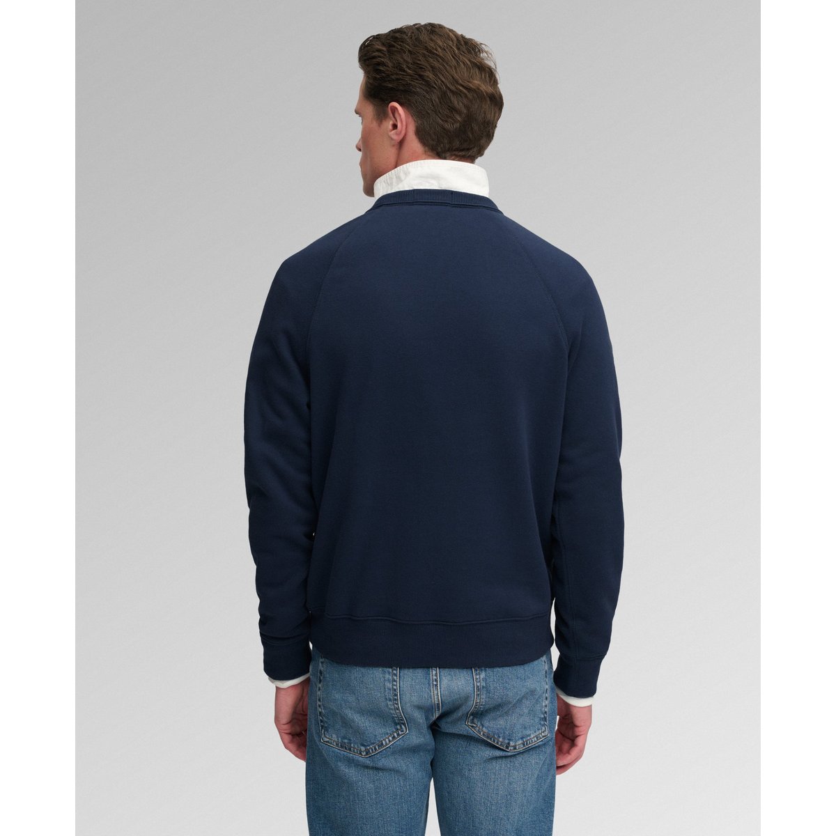 Sweatshirt Merchant Vintage à Appliqué bleu marine lauren, SUPERDRY