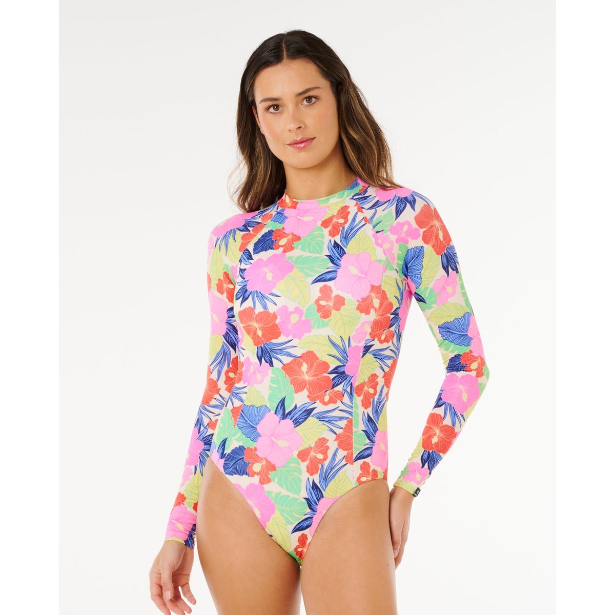 Maillot une pièce manches longues PARTY WAVE multiple, RIP CURL