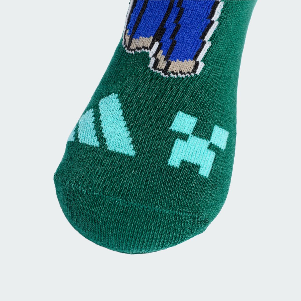 Chaussettes Adidas Minecraft Enfants (3 Paires) Chaussettes Adidas Minecraft Enfants (3 Paires) light solid grey / collegiate green / black, ADIDAS SPORTSWEAR