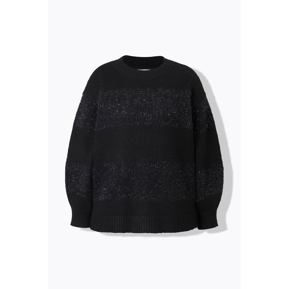 Pull oversize en maille douce noir, STUDIO UNTOLD