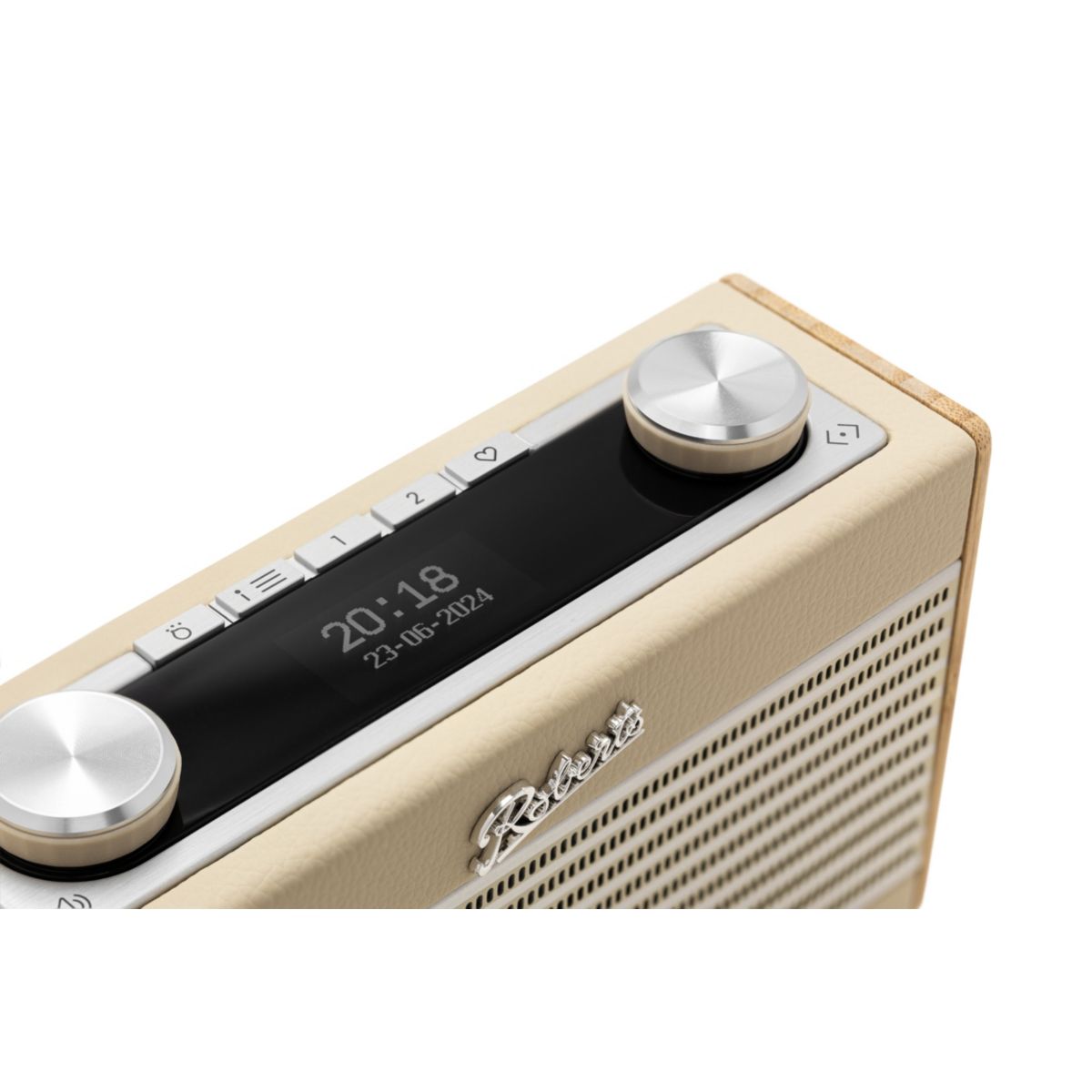 Radio DAB RAMBLER UNO PASTEL CREME couleur unique, ROBERTS