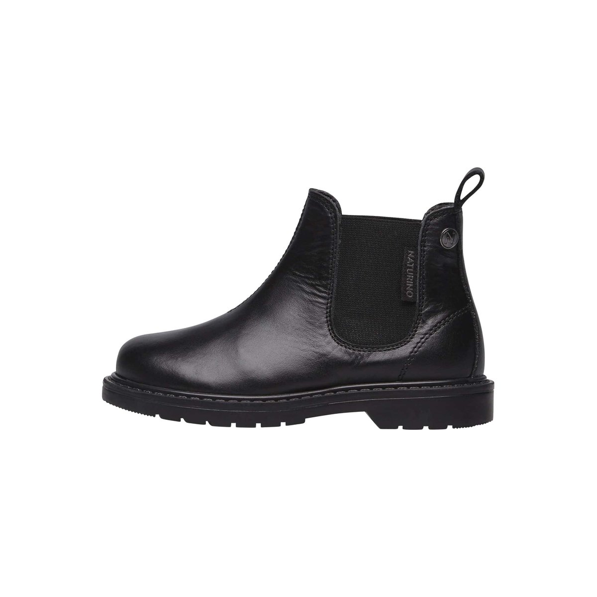 Bottines En Cuir Piccadilly noir, NATURINO