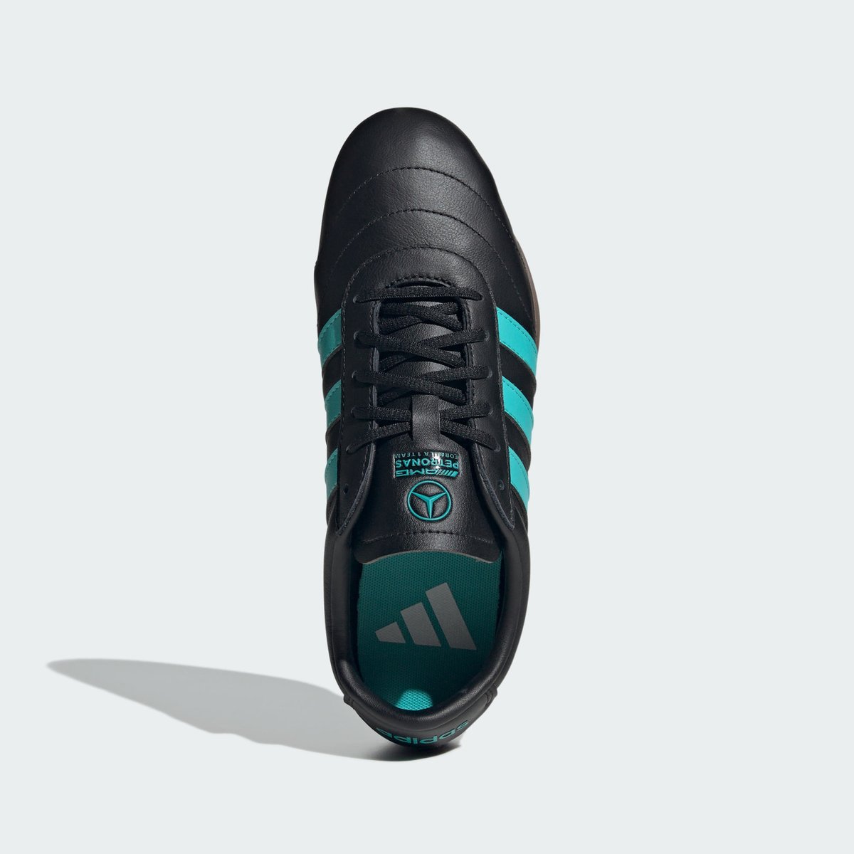 Chaussure Grand Court Lo Mercedes Amg Petronas F1 Team core black / semi mint rush / gum, adidas Performance