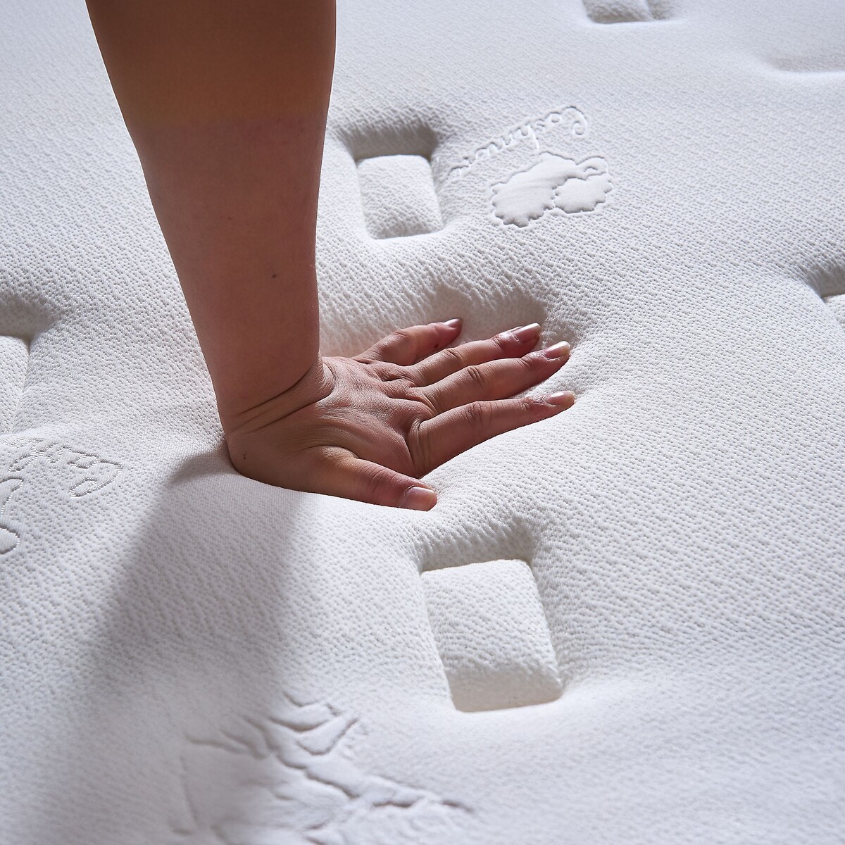 SleepSoul Space 3000 Pocket Hybrid Mattress white, SLEEPSOUL