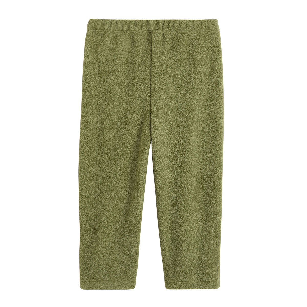 Pyjama enfant 2 pièces en polaire Ginkgo vert, PETIT BEGUIN