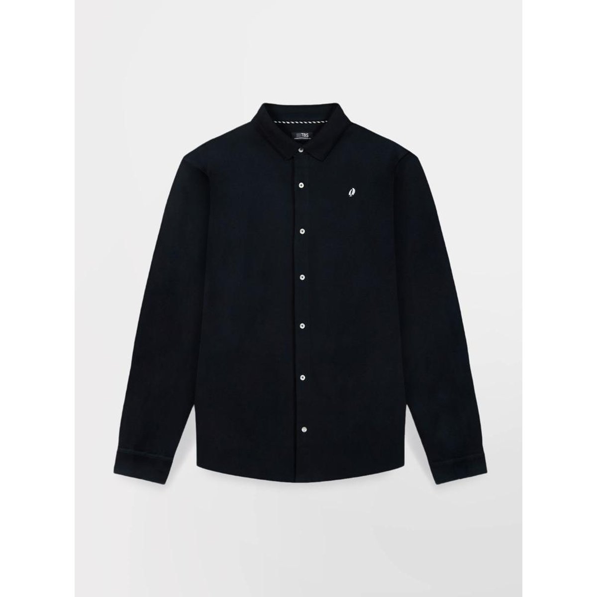Chemise manches longues YVAINCHE marine, TBS
