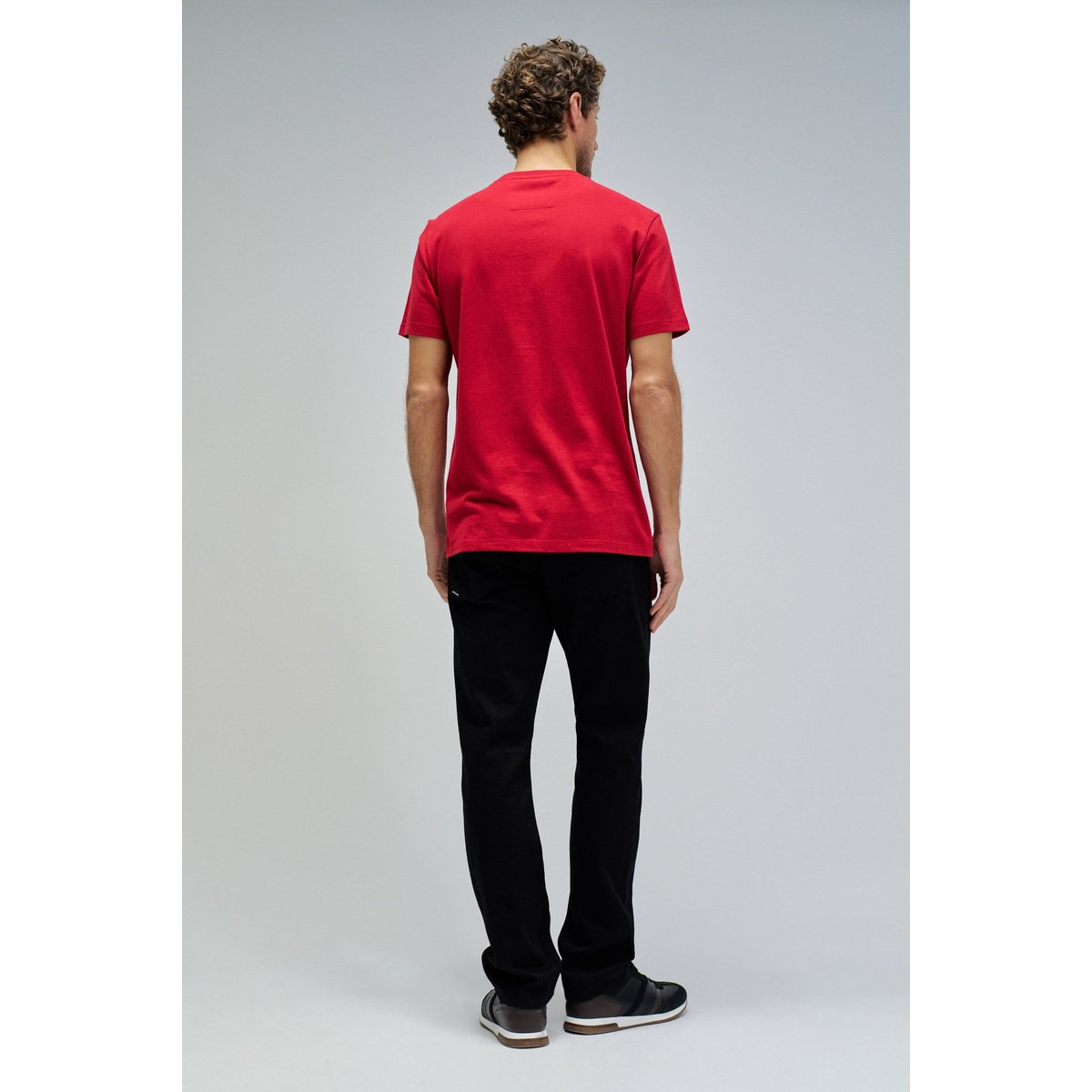 T-SHIRT AVEC BRANDING rouge, SALSA JEANS