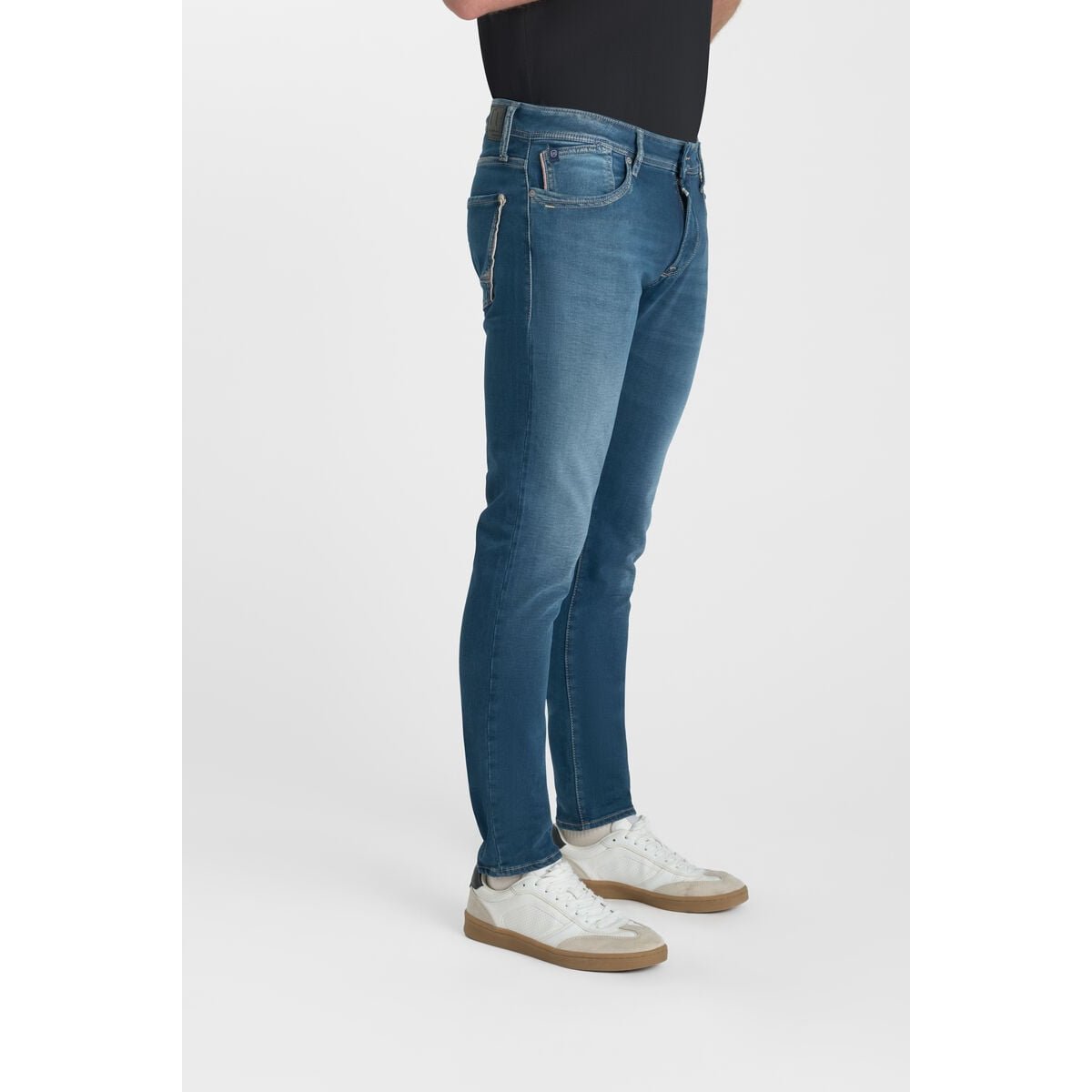Jeans slim BLUE JOGG 700/11, longueur 34 blue / black, LE TEMPS DES CERISES