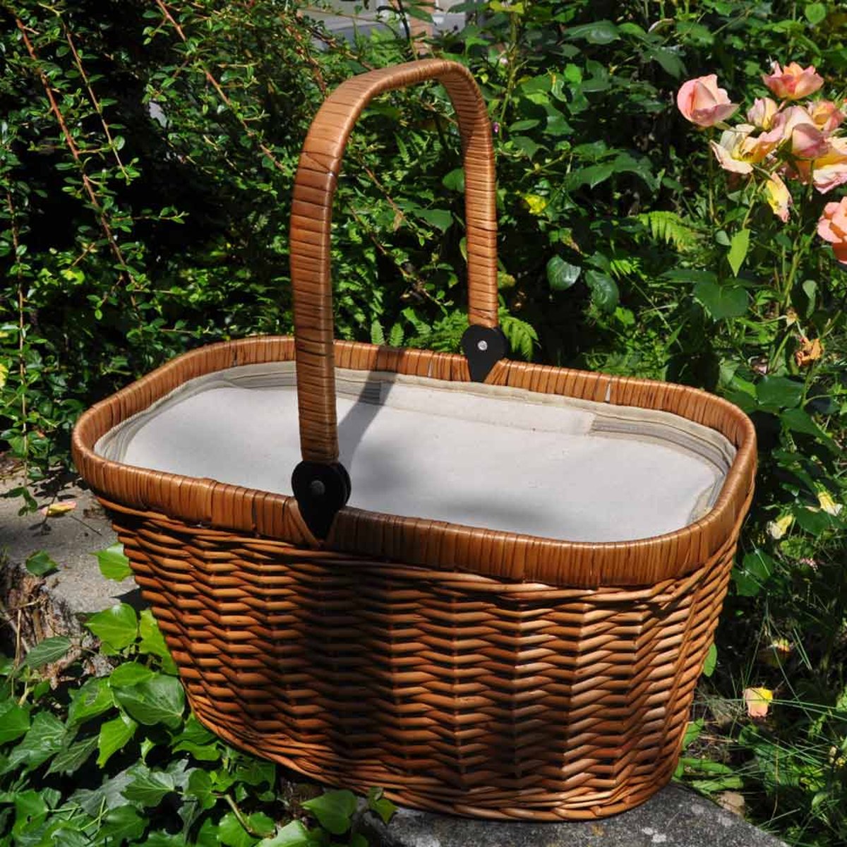 Panier isotherme anse rabattable Chantilly autres, LES JARDINS DE LA COMTESSE