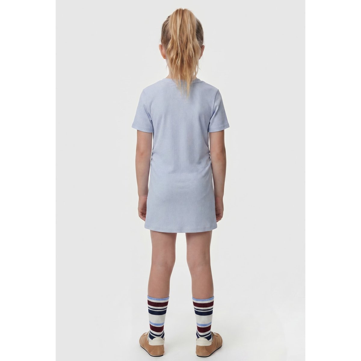 Tricot Côtelé Dress violet, GUESS KIDS
