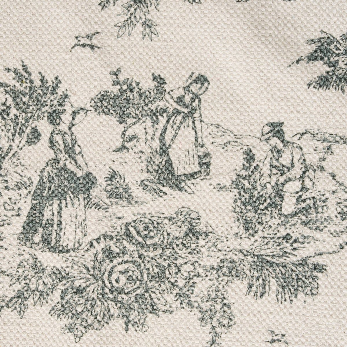 Tapis imprimé, 100% coton vert anglais, MONOPRIX