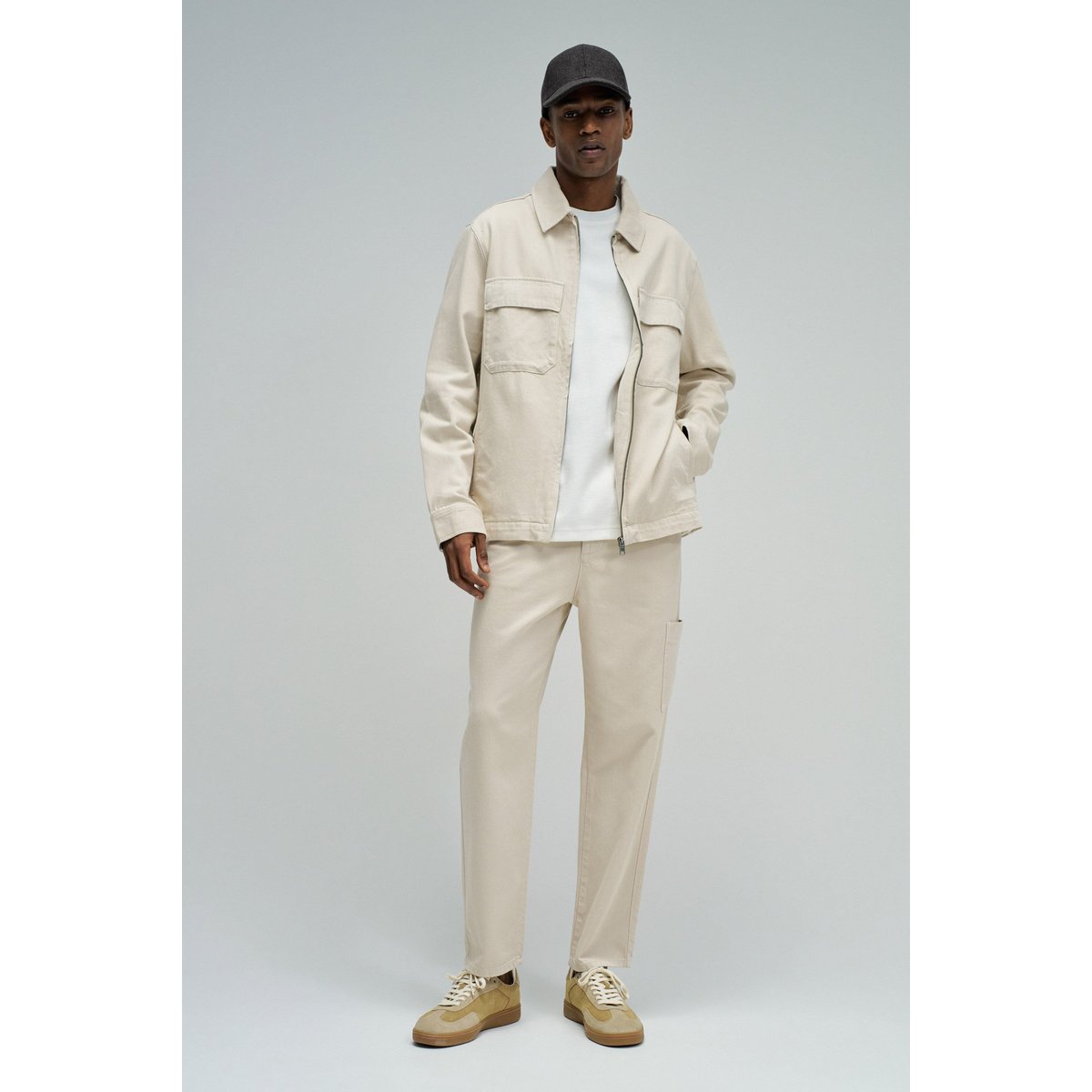 CHEMISE EN DENIM LÉGER beige, SALSA JEANS