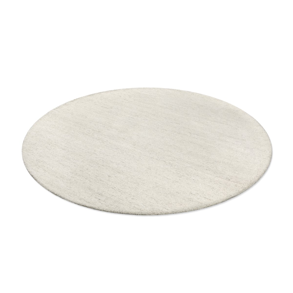 Tapis rond en laine tufté main , HAMPTONS SIXTEEN ivoire chiné, WECON HOME