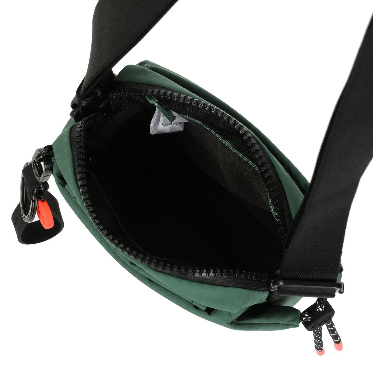 Sac bandoulière compact avec poche bouteille vert, HEDGREN