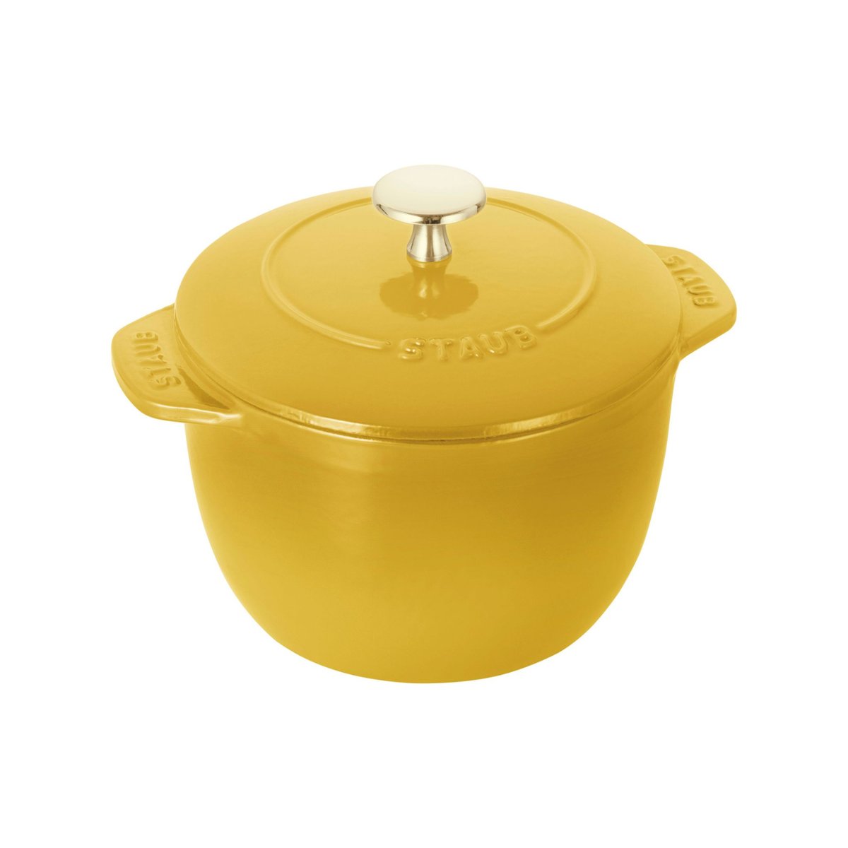 Cocotte à riz 16 cm, Rond(e) citron, STAUB