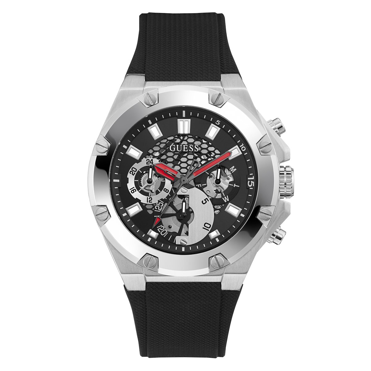 Montre Analogique  MENS SPORT argenté noir noir, GUESS