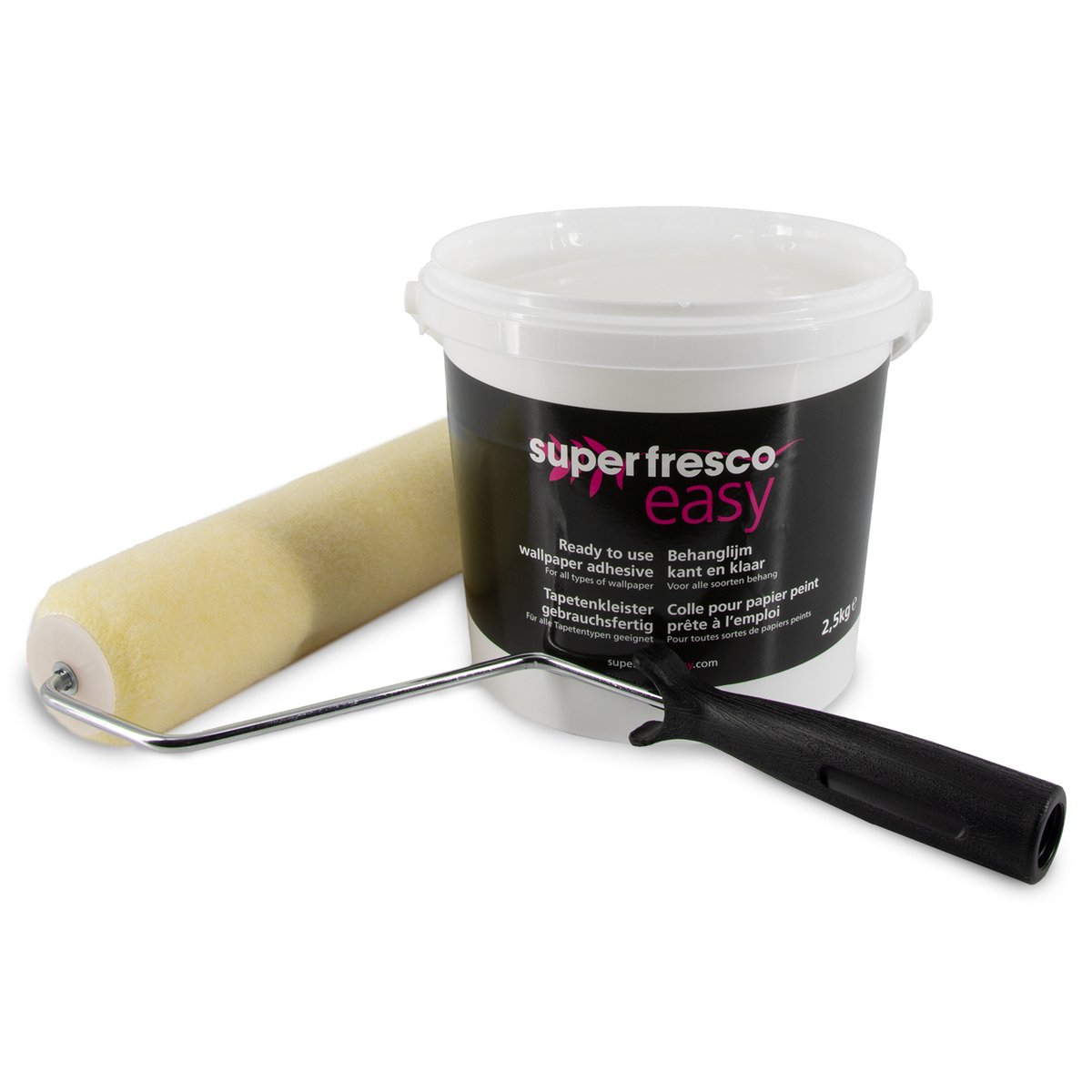 Colle à papier peint Prête à l'emploi 2,5L blanc, SUPERFRESCO EASY