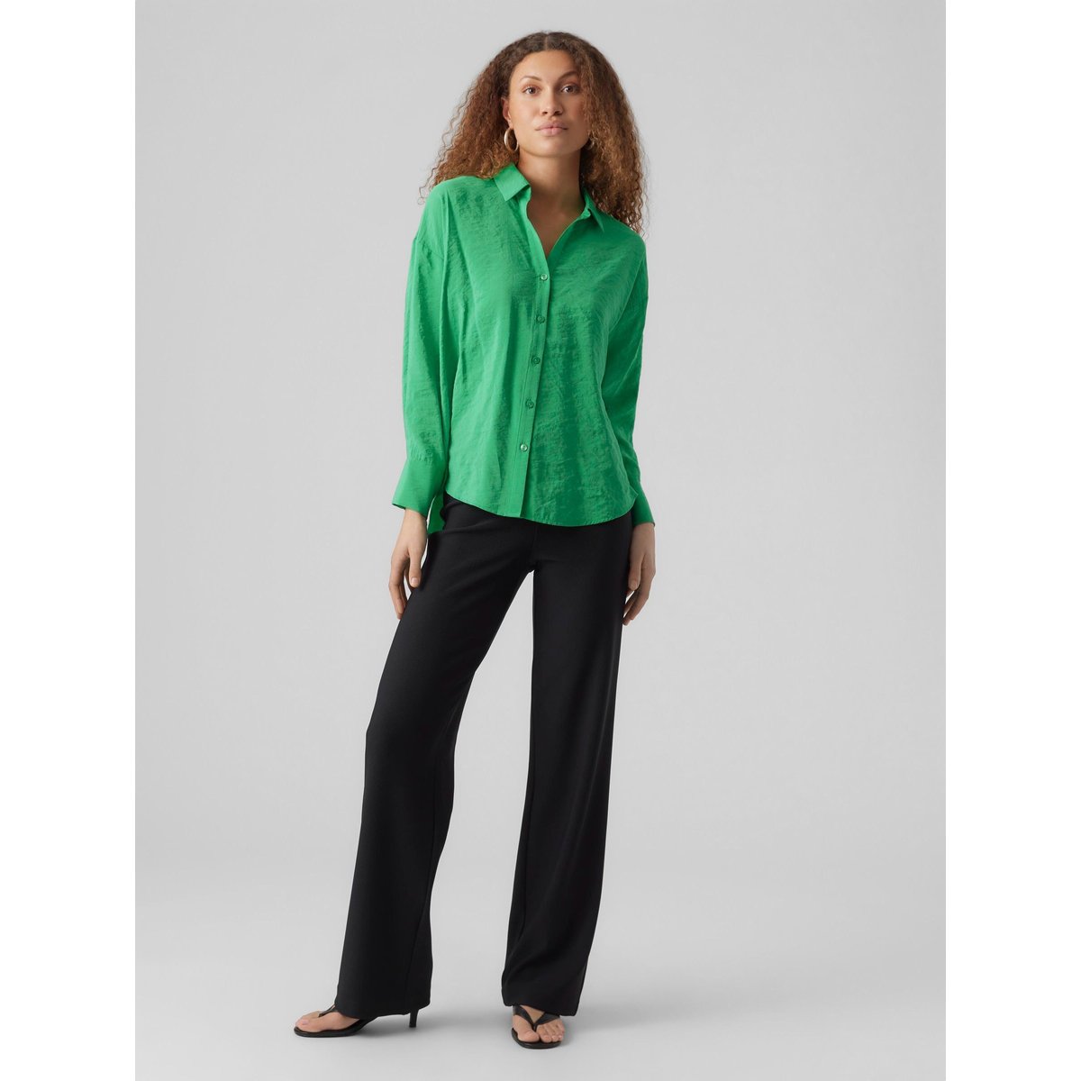 Chemise bright green, VERO MODA