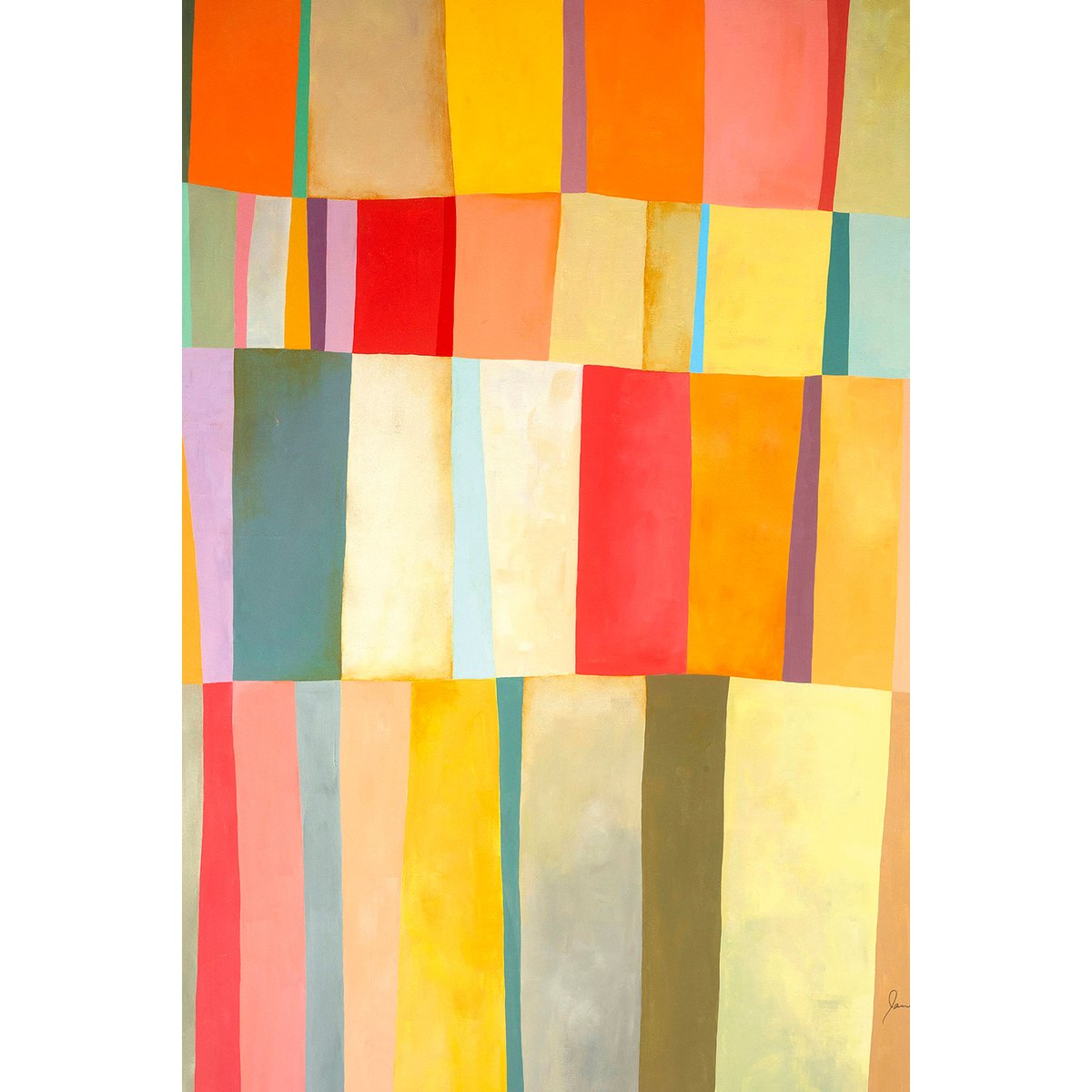 Tableau pattern color tableau alu dibond, HEXOA