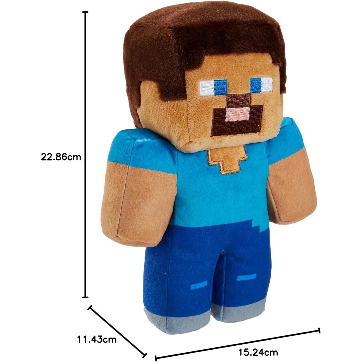 Minecraft - Peluche à collectionner bleu, MATTEL