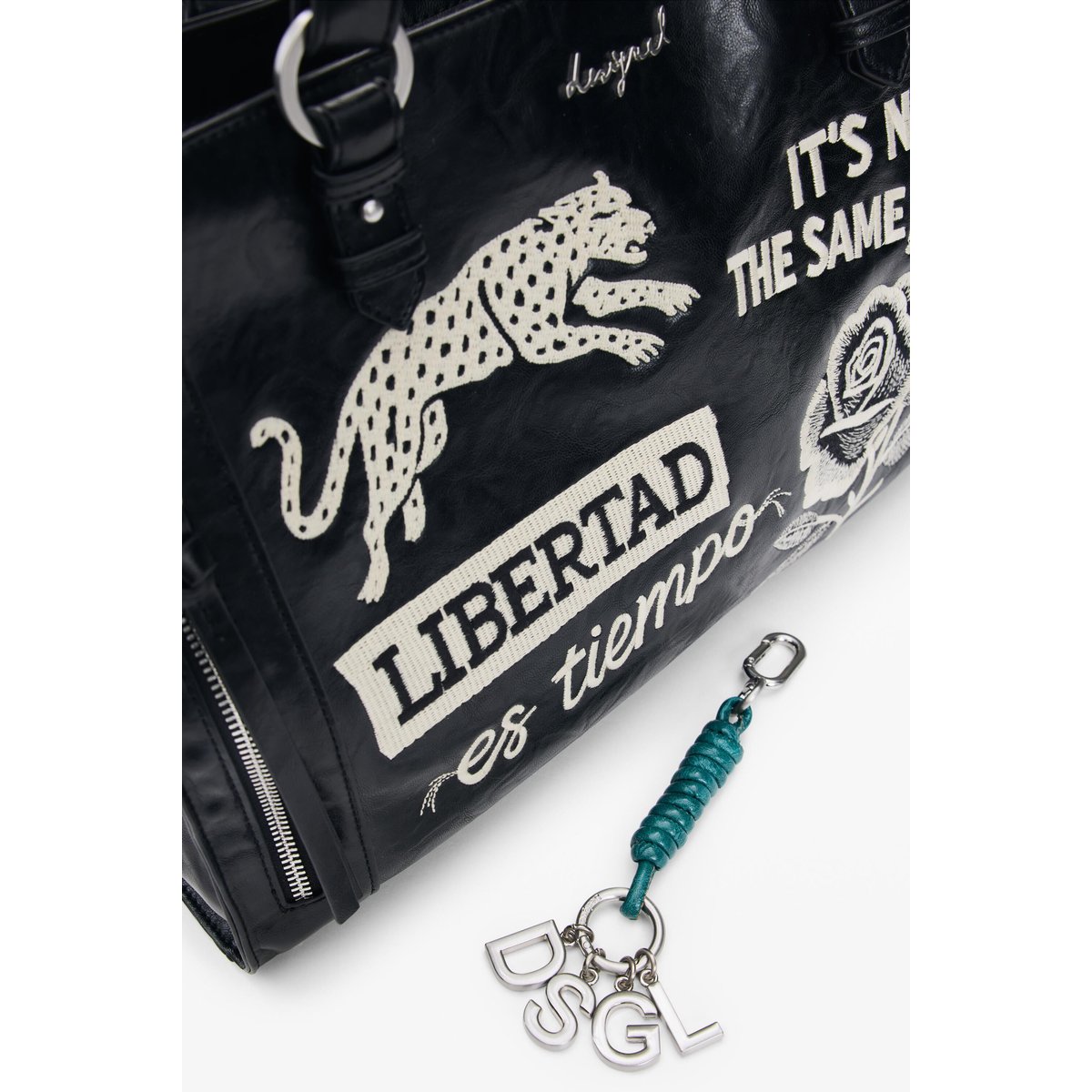 Sac moyen noir, DESIGUAL