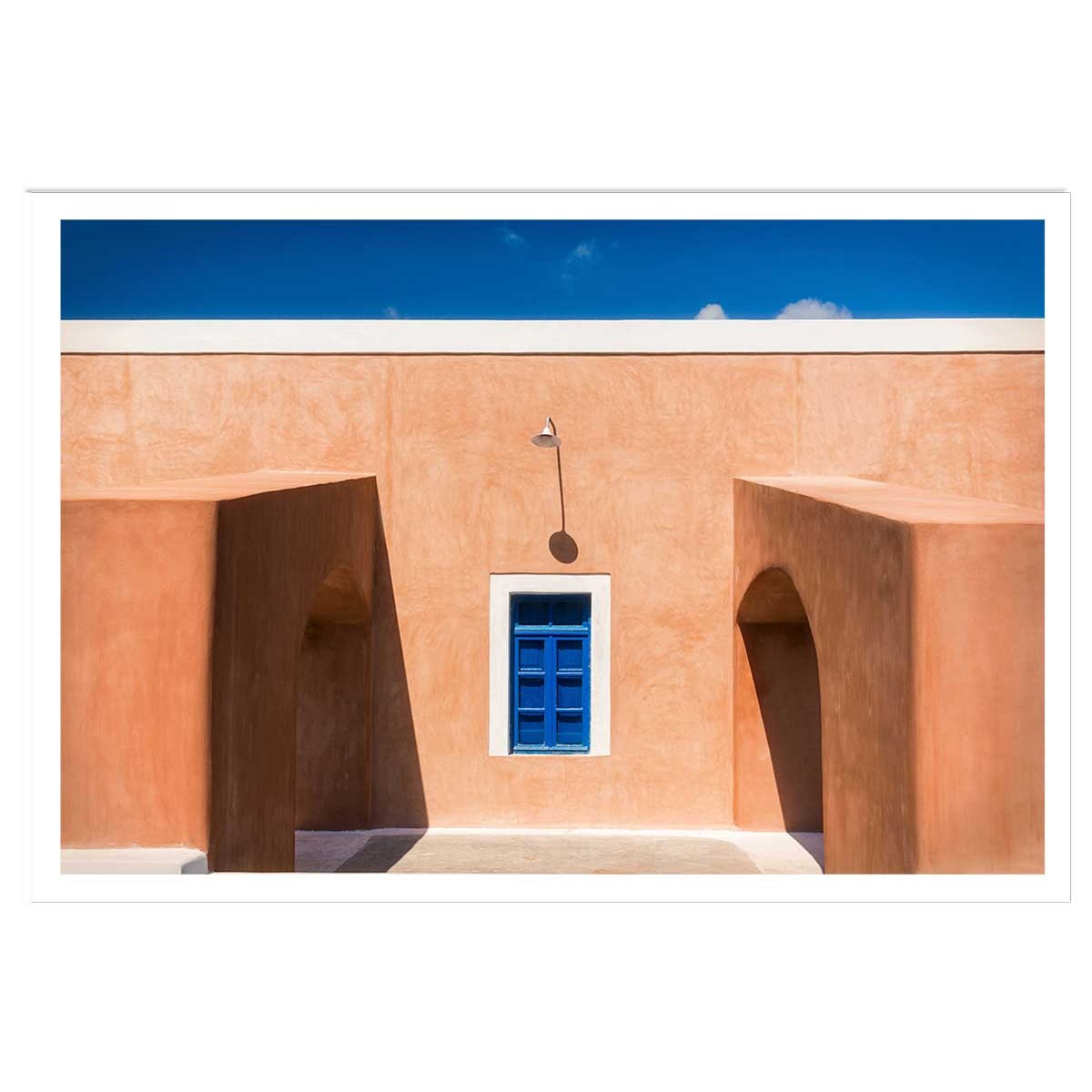 Poster terracotta house affiche seule, HEXOA
