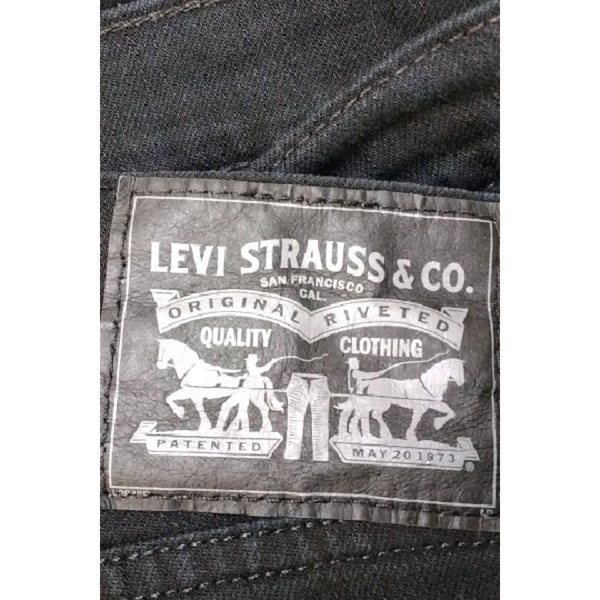 Jean droit - Très Bon État noir, LEVI'S