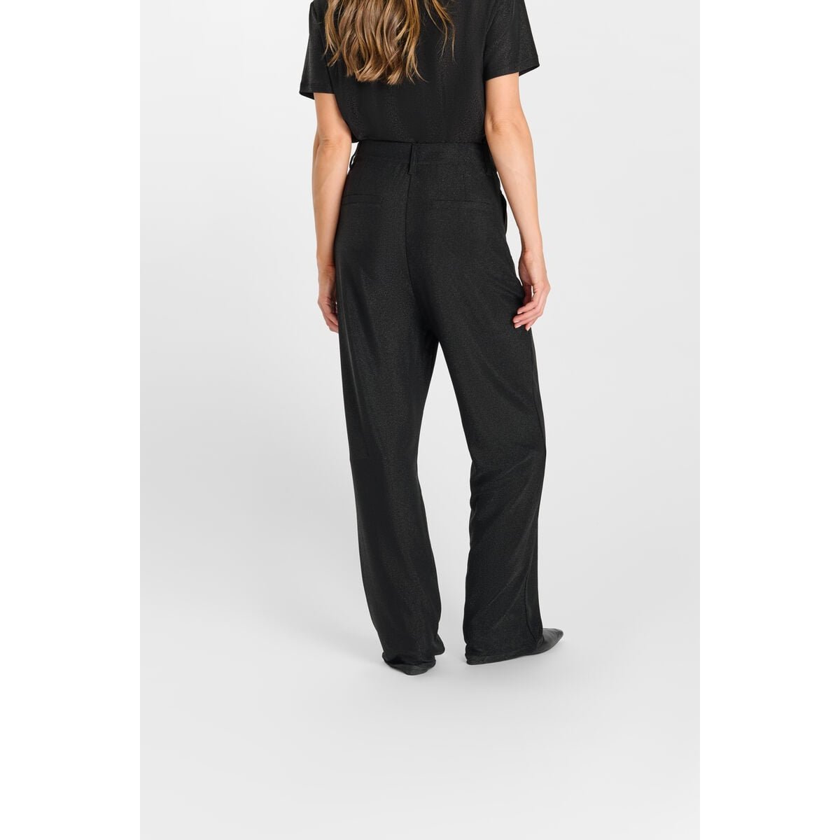 Pantalon droite TAMIRA black, LE TEMPS DES CERISES