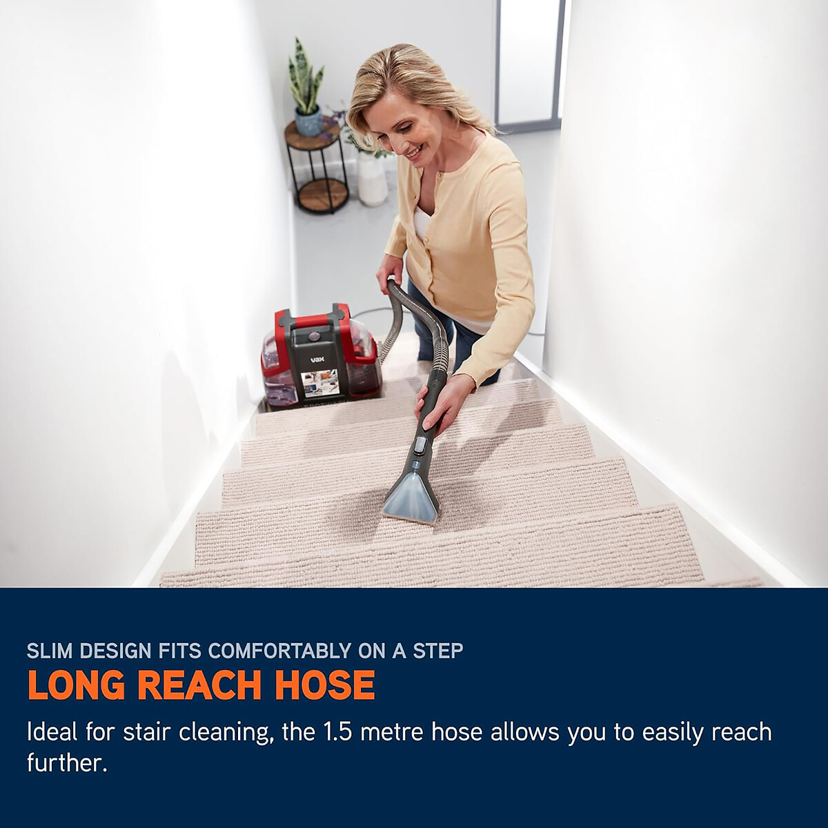 Spotwash Dual TankMulti-Surface Cleaner - CDSW-CSXD orange, VAX
