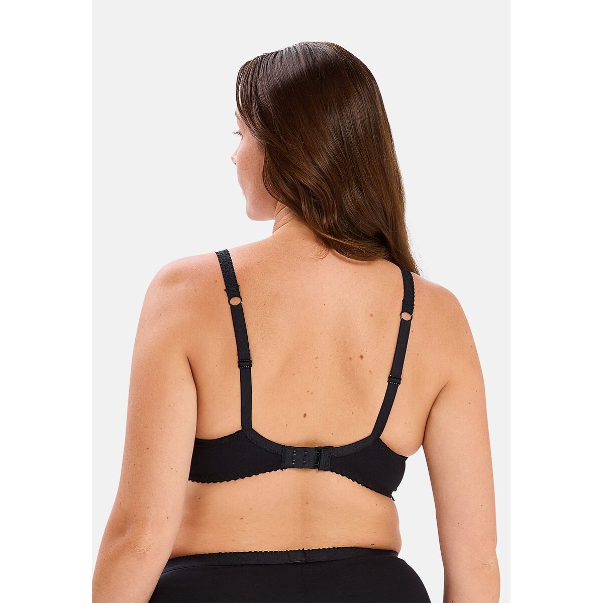 Soutien-gorge sans armatures COTON D'ARUM noir, SANS COMPLEXE