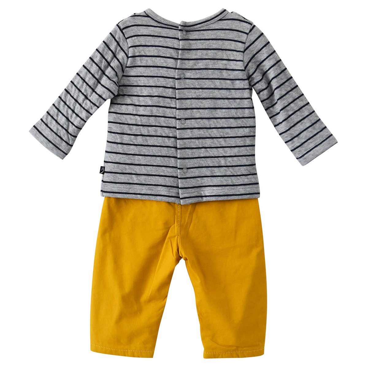 Ensemble t shirt pantalon garcon jaune, SUCRE D'ORGE