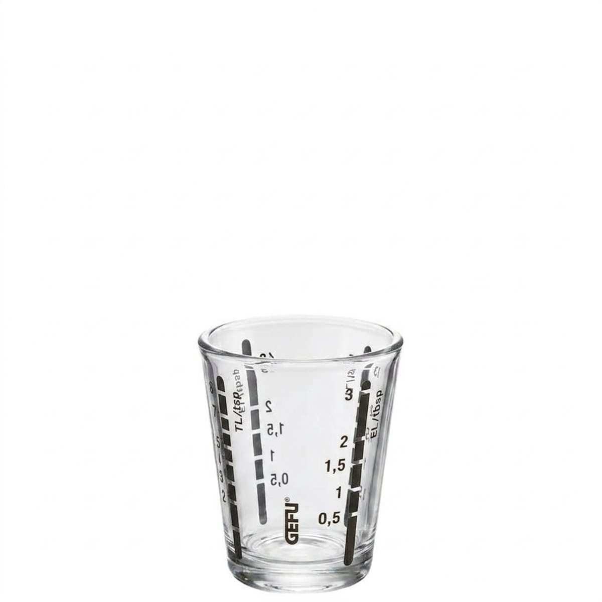 Verre Mesureur MESSI, 40 ml couleur unique, GEFU