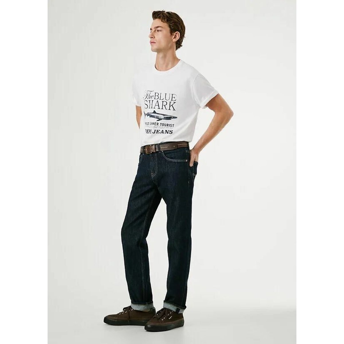 Jean droit Cash bleu foncé, PEPE JEANS