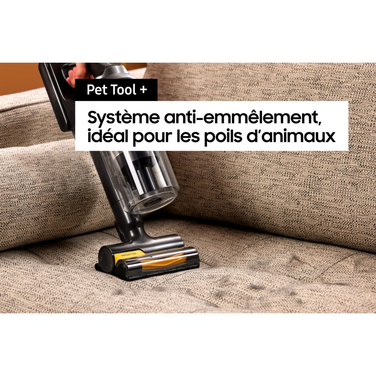 Aspirateur balai Jet 85S Pet VS70H25XLG/WD couleur unique, SAMSUNG