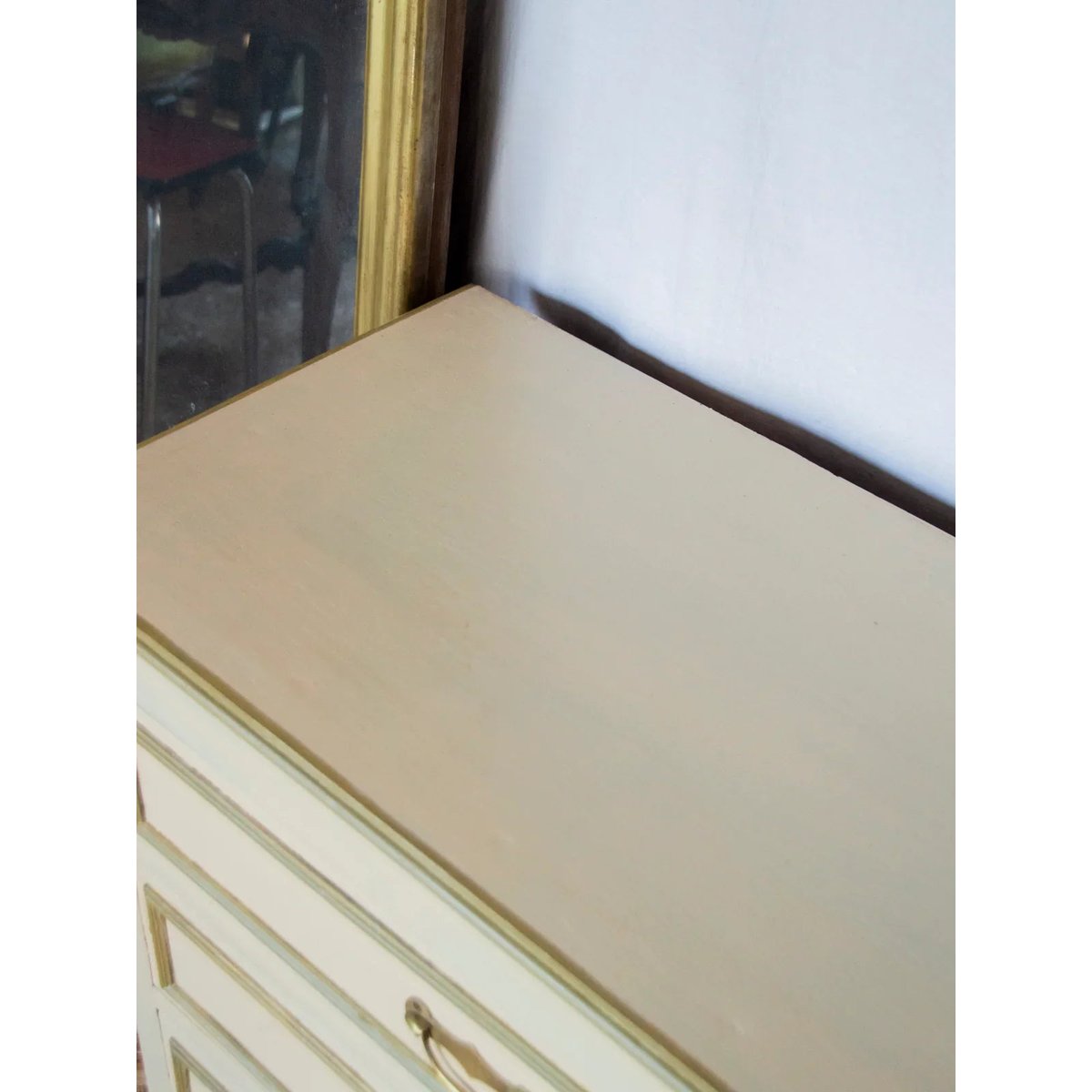Commode en bois Garance N°533 - Bon état crème, DEBONGOUT