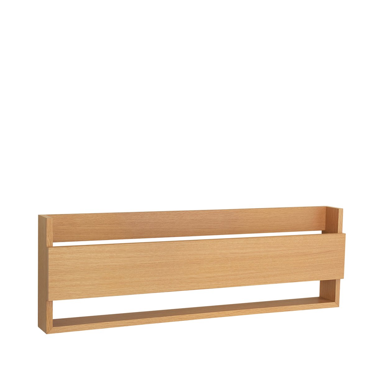 Porte-revues en placage de chêne GAP. naturel, HUBSCH