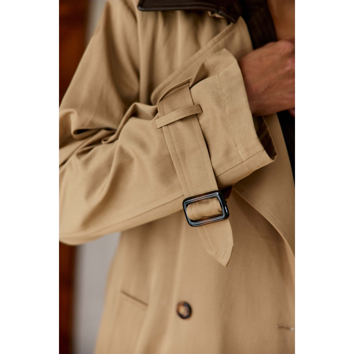 Trench col revers uni FARAGI 15-camel, LA PETITE ETOILE