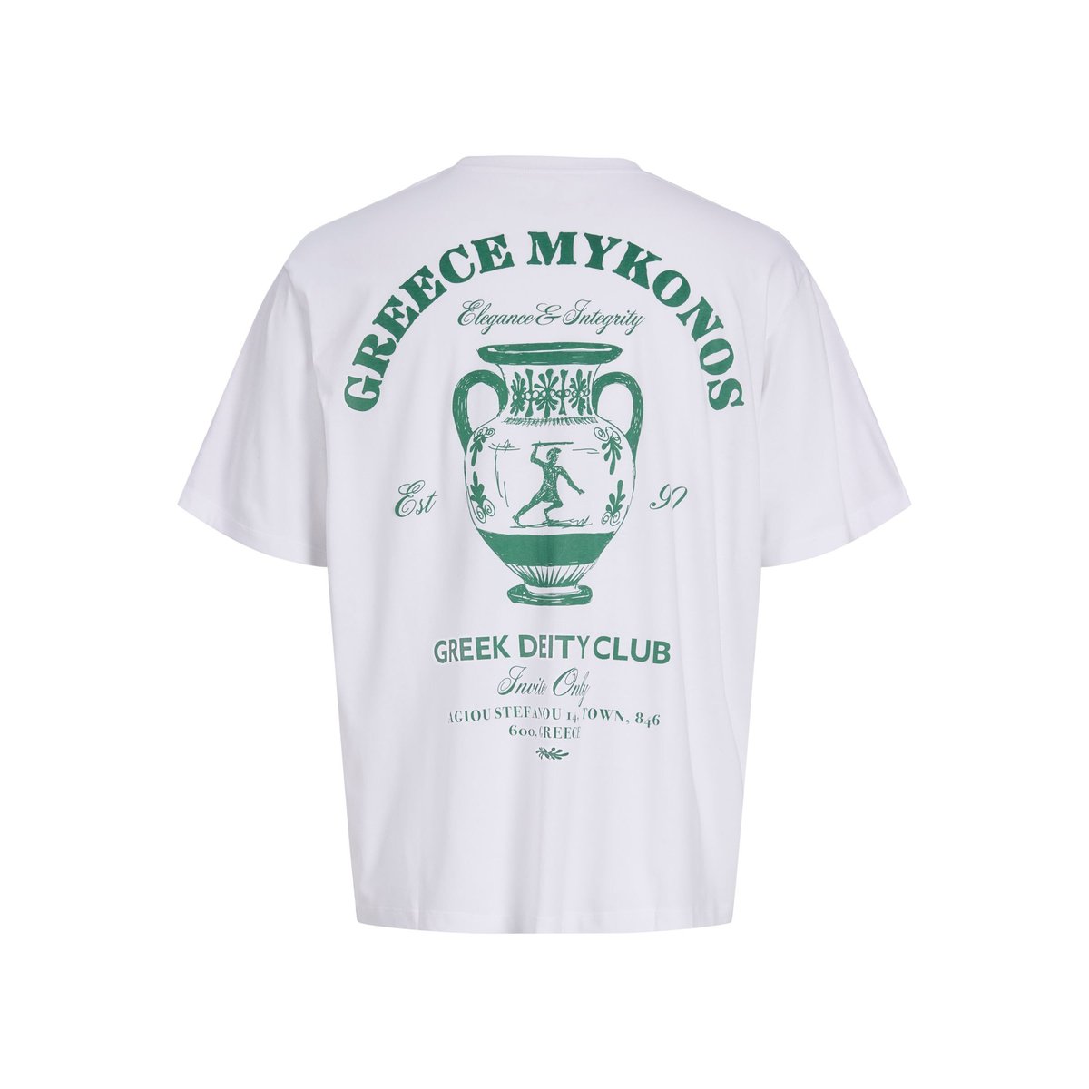 T-Shirt bright white, JACK & JONES