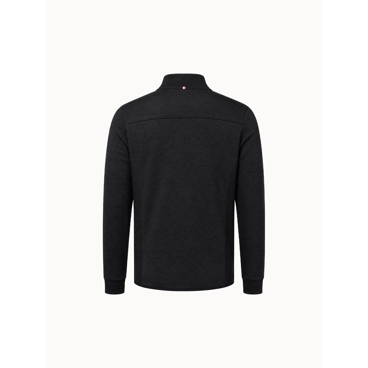 Sweat zippé Coq d'Argent noir, LE COQ SPORTIF