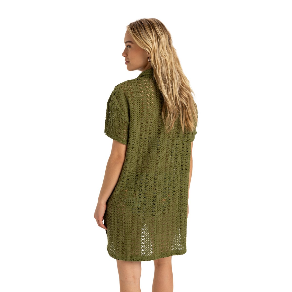 Robe de plage CHASIN SUNSET. vert loden green, ROXY