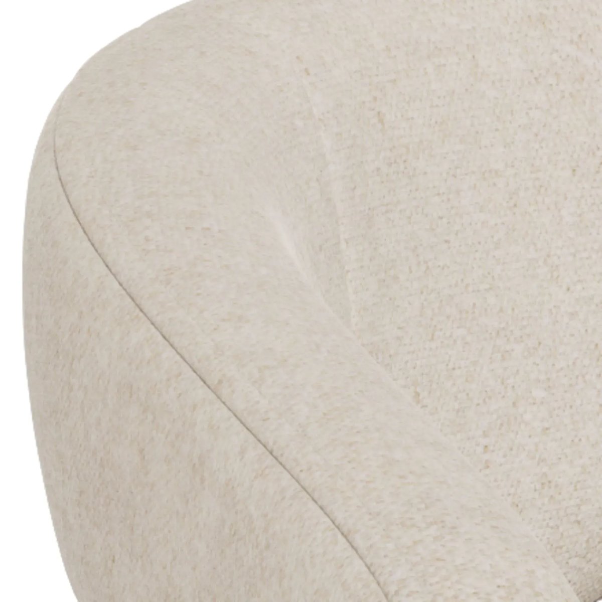 Fauteuil de salle à manger à accoudoirs en tissu - ARTEMIS beige, HELLIN, DEPUIS 1862