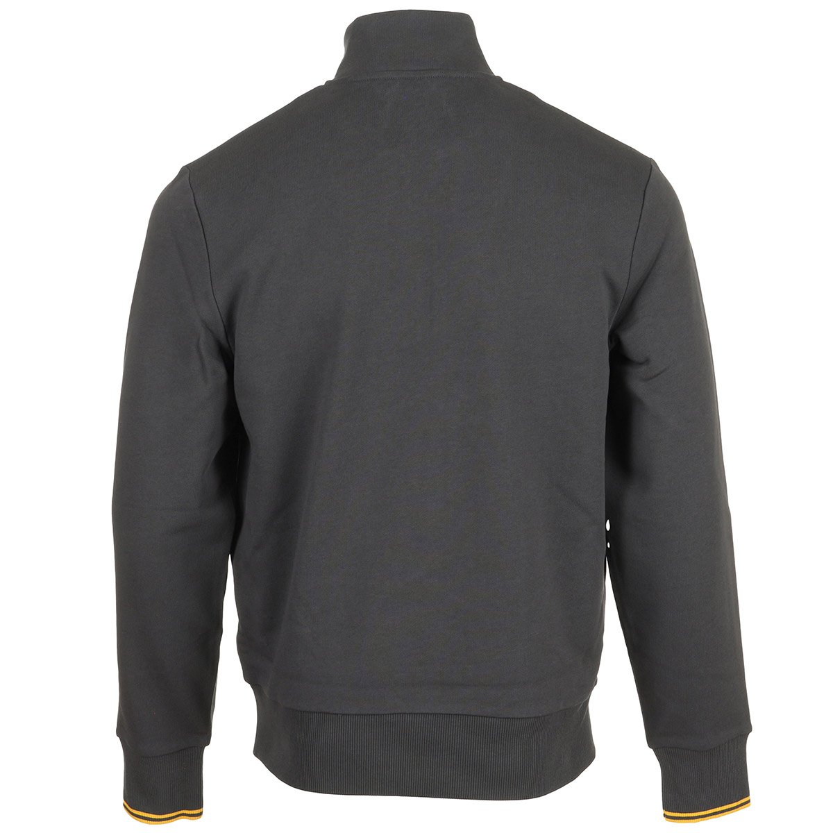 HALF ZIP SWEATSHIRT anchor grey golden, FRED PERRY